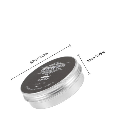 Mint Rasierseife Mit Für Empfindliche Haut Bartcreme 1