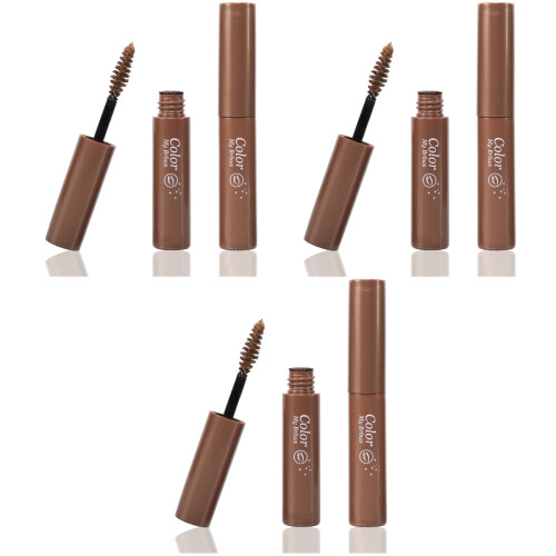 3Stk Eyebrow Dye Hellbraun Für Perfektes Make-Up 2