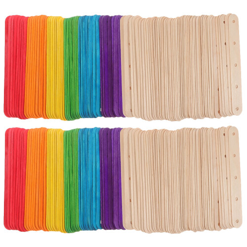 750Ud De Madera Para Manualidades Con Y Color