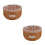 2Ud Cesta Macetero Khaki Para Plantas Indoor Con Textura Duradera 6