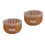 2Ud Cesta Macetero Khaki Para Plantas Indoor Con Textura Duradera 7