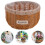 2Ud Cesta Macetero Khaki Para Plantas Indoor Con Textura Duradera 10