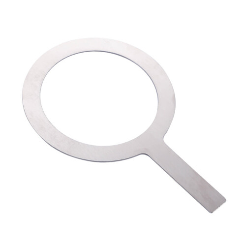 Aro De Acero Inoxidable Para Hornear Con Borde Protector Para Taza
