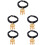 5Ud Collar Perro Con Sonora Y Dorado Decorativo 8