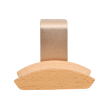 2Ud Soporte Pared Para Auriculares De Madera Y Aluminio Uso Doméstico