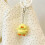 Praktische stevige houten eendsleutelhanger,-knuffel eend 2 5