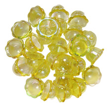 Versatile Acrylics Craft Beads for Home Decoration and-Yellow