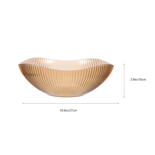 Bowl Para Ensalada Y Con Borde Ondulado 1