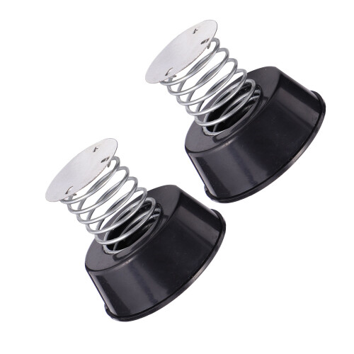 6Ud Base De Con Resorte Negro Para Decoración DIY 2