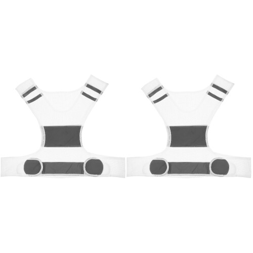 2Pièces Gilet De Visibilité Réfléchissant Pour Activités De 1