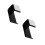 2Pièces Support Casque Gaming U Forme Noir, Porte Casque Mur 5