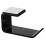 2Pièces Support Casque Gaming U Forme Noir, Porte Casque Mur 2