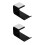 2Pièces Support Casque Gaming U Forme Noir, Porte Casque Mur 9