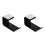 2Pièces Support Casque Gaming U Forme Noir, Porte Casque Mur 8