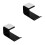 2Pièces Support Casque Gaming U Forme Noir, Porte Casque Mur 7