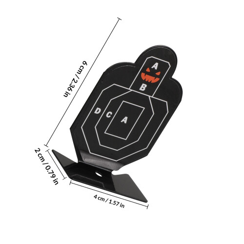 3 pièces - Accessoire tir, cible rotative, idéal extérieur 1