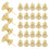 150Pièces Punaises Fixation Stable Dorées Pour Bulletin Board 2
