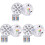 3Pièces LED Étanches Ambiance 3