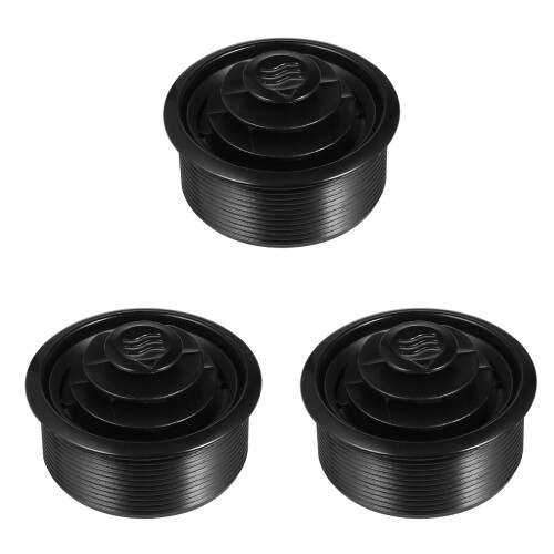 3pcs Rv Bus Air Conditioner Outlet Round Abs Car Side 1