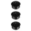 3pcs Rv Bus Air Conditioner Outlet Round Abs Car Side 8