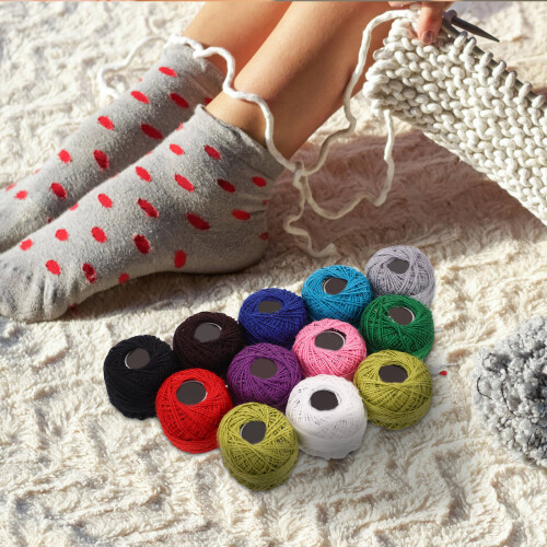 24Pièces Ensemble Fil Coton Broderie Durable Pour Projets DIY 2
