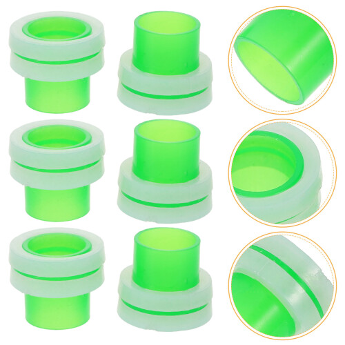 400Pièces Accessoires Robinet Silicone Vert Kit Réparation 2