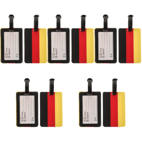 10Pièces Étiquettes De PVC Colorées Pour Identification Rapide 2