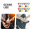 60Pcs Electric Guitar Strap Locks with Brass Blocks Assorted Color Ppe 7