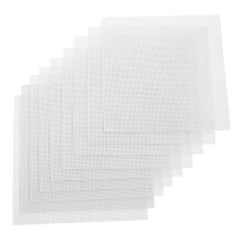 10Pièces Carrés Tissu Broderie Pour Couture DIY