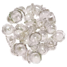 Creative Jewelry Beads with Winds Bells Designs Sturdy-White