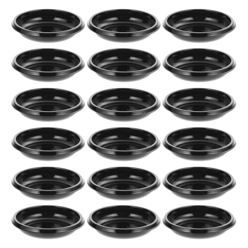 300Pcs Black Round Dipping Mini Sauce