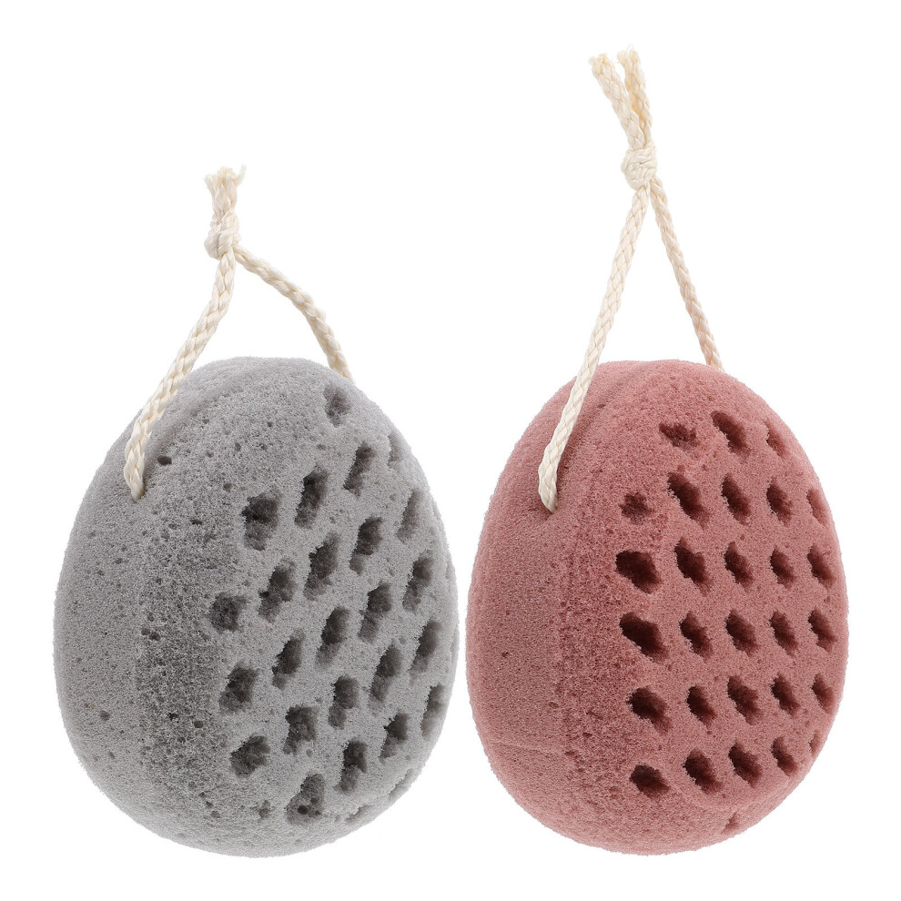 6Pcs Assorted Color Bath Sponges Soft Shower Loofah Body Wash Puff Iplusmile