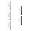 5Pcs Outdoor Portable Sword Storage Bags Black Polyester Sleeves 10