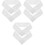6 Pcs Faux Collar Lapel For Blouse 5