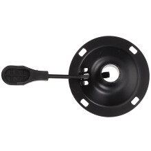 Chair Tilt Control Plate Black Iron For Easy Installation 2pcs