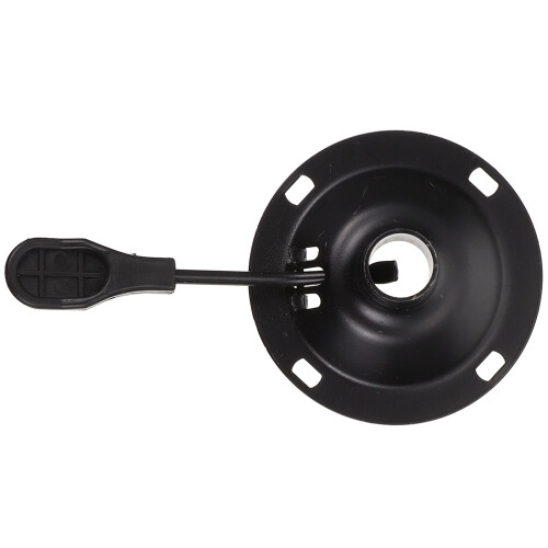 Chair Tilt Control Plate Black Iron For Easy Installation 2pcs