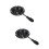 Chair Tilt Control Plate Black Iron For Easy Installation 2pcs 9