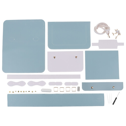 2 Sets Diy Material Kit Alloy Shoulder Bag Handbag