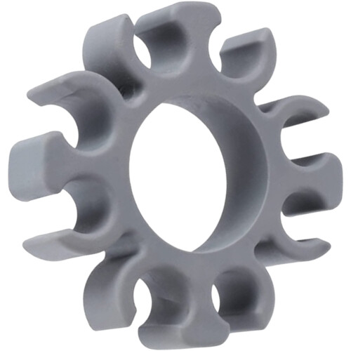 3Pcs Grey Silicone Drum Stick Holder Clip Lightweight Durable Clamp 1