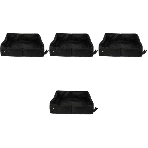 4Pcs Foldable Waterproof Cat Litter Box For Outdoor Use 2