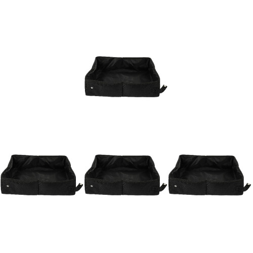 4Pcs Foldable Waterproof Cat Litter Box For Outdoor Use 1