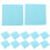 50Pcs Portable Sky-Blue Pet Pee Pads Rabbit Dog Training Mat 1