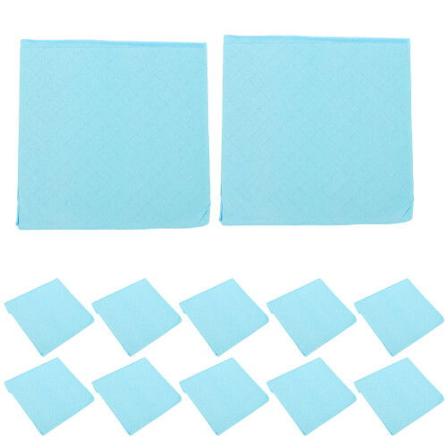 50Pcs Portable Sky-Blue Pet Pee Pads Rabbit Dog Training Mat