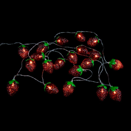 3Pcs Practical Khaki LED Fruit Shaped String Lights for Indoor