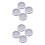 2 Pcs Mason Jar Lid Microgreens Jars Can Lids Child Silver 5