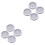 2 Pcs Mason Jar Lid Microgreens Jars Can Lids Child Silver 3