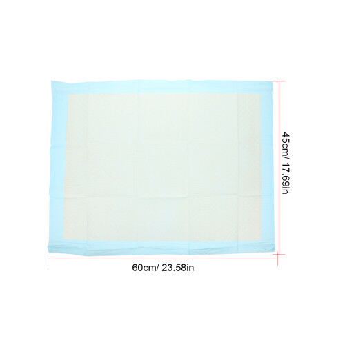 50Pcs Portable Sky-Blue Pet Pee Pads Rabbit Dog Training Mat 2