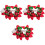 3Pcs Practical Khaki LED Fruit Shaped String Lights for Indoor 3