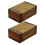 6Pcs Mini Wood Toothpick Organizer Smooth Teak Toothpick Storage Jar 1