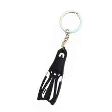 1Pc Dive Fin Key Holder Diver Keyring Unique Diving Fin-White